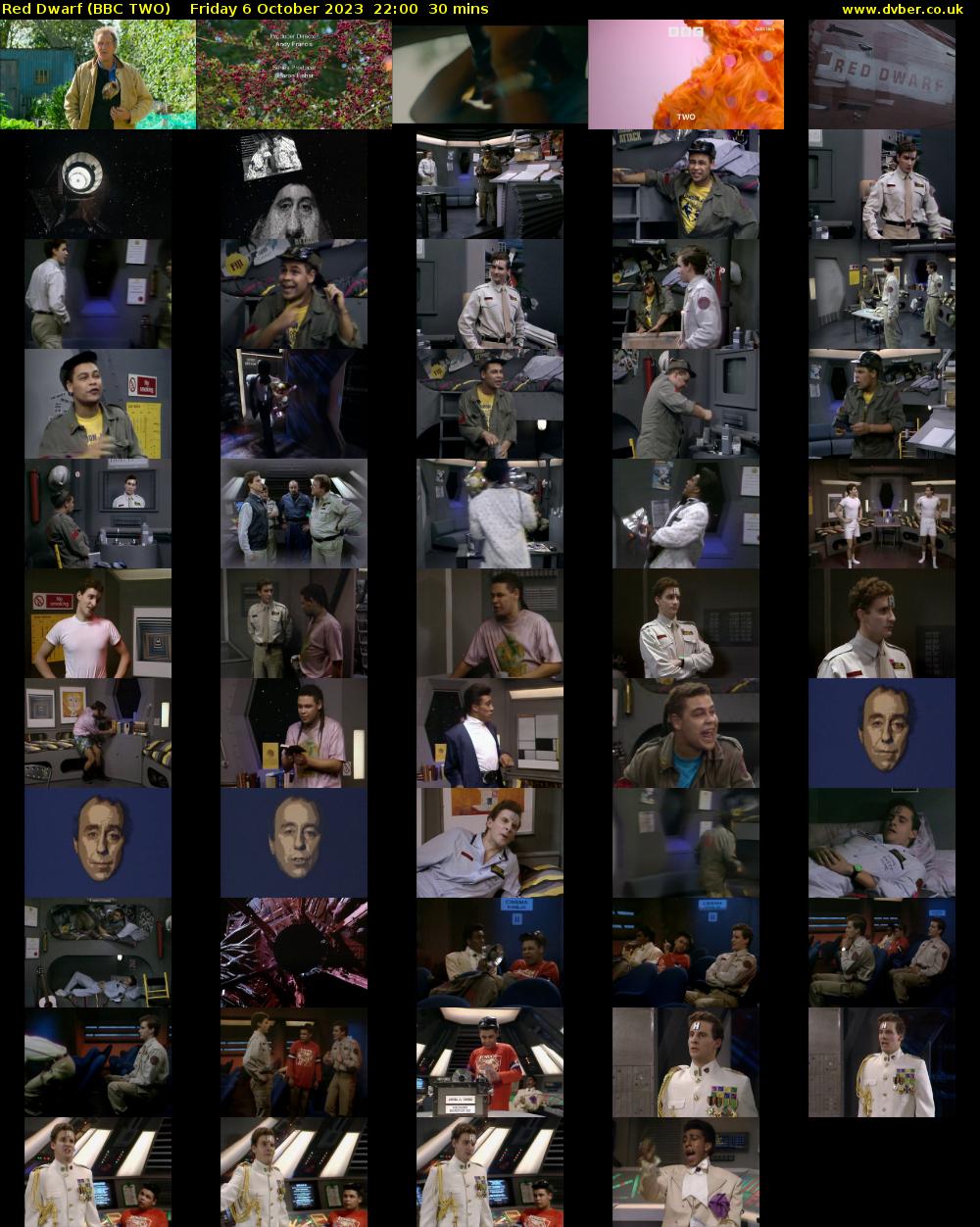 Red Dwarf (BBC TWO) Friday 6 October 2023 22:00 - 22:30