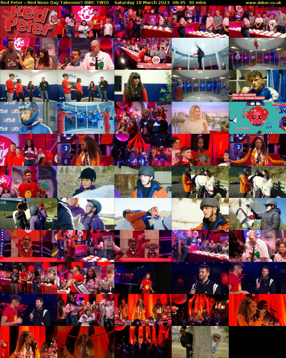 Red Peter - Red Nose Day Takeover! (BBC TWO) Saturday 18 March 2023 08:45 - 09:15