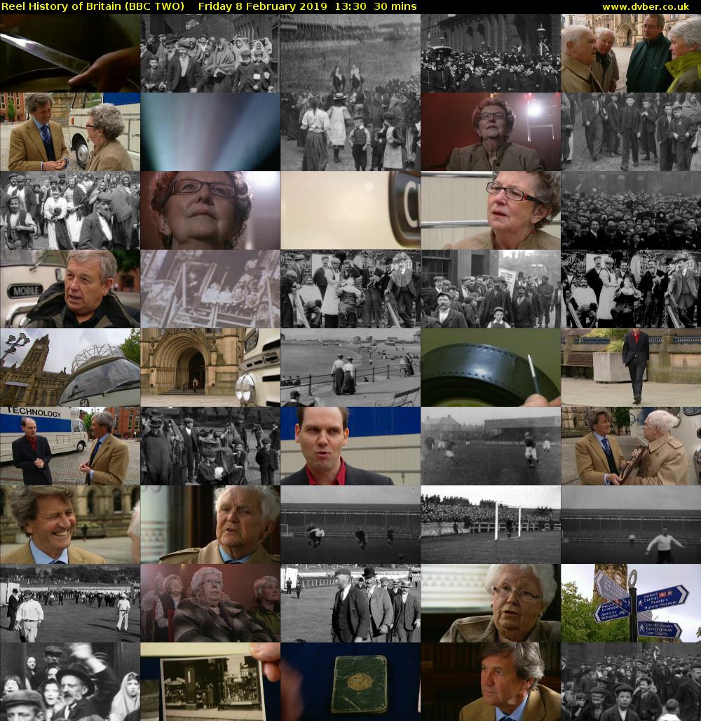 Reel History of Britain (BBC TWO) Friday 8 February 2019 13:30 - 14:00