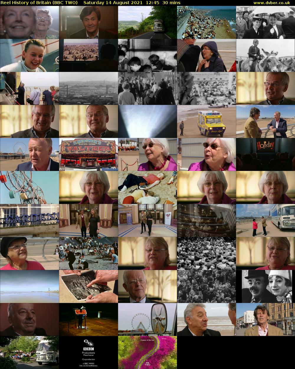 Reel History of Britain (BBC TWO) Saturday 14 August 2021 12:45 - 13:15