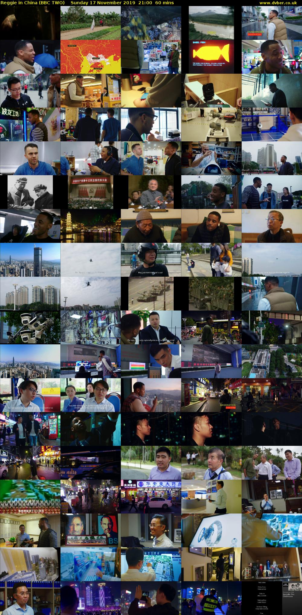 Reggie in China (BBC TWO) Sunday 17 November 2019 21:00 - 22:00