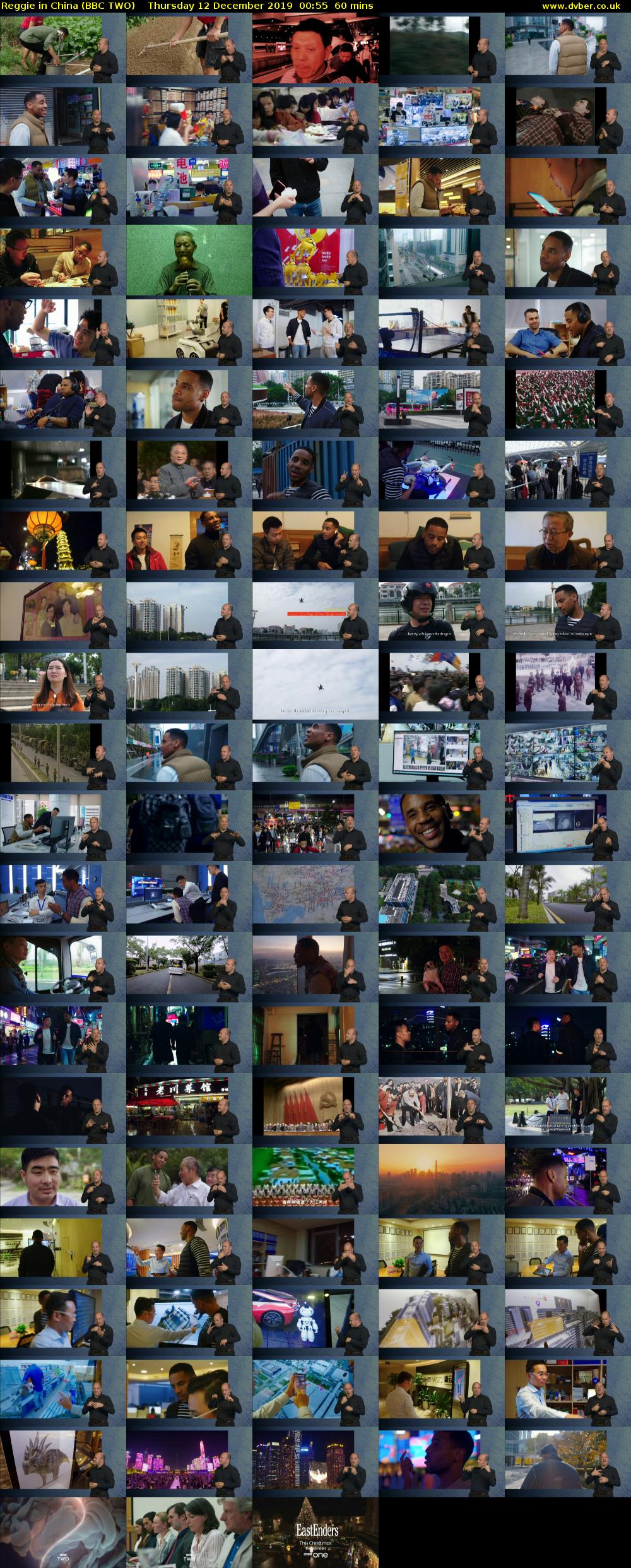 Reggie in China (BBC TWO) Thursday 12 December 2019 00:55 - 01:55