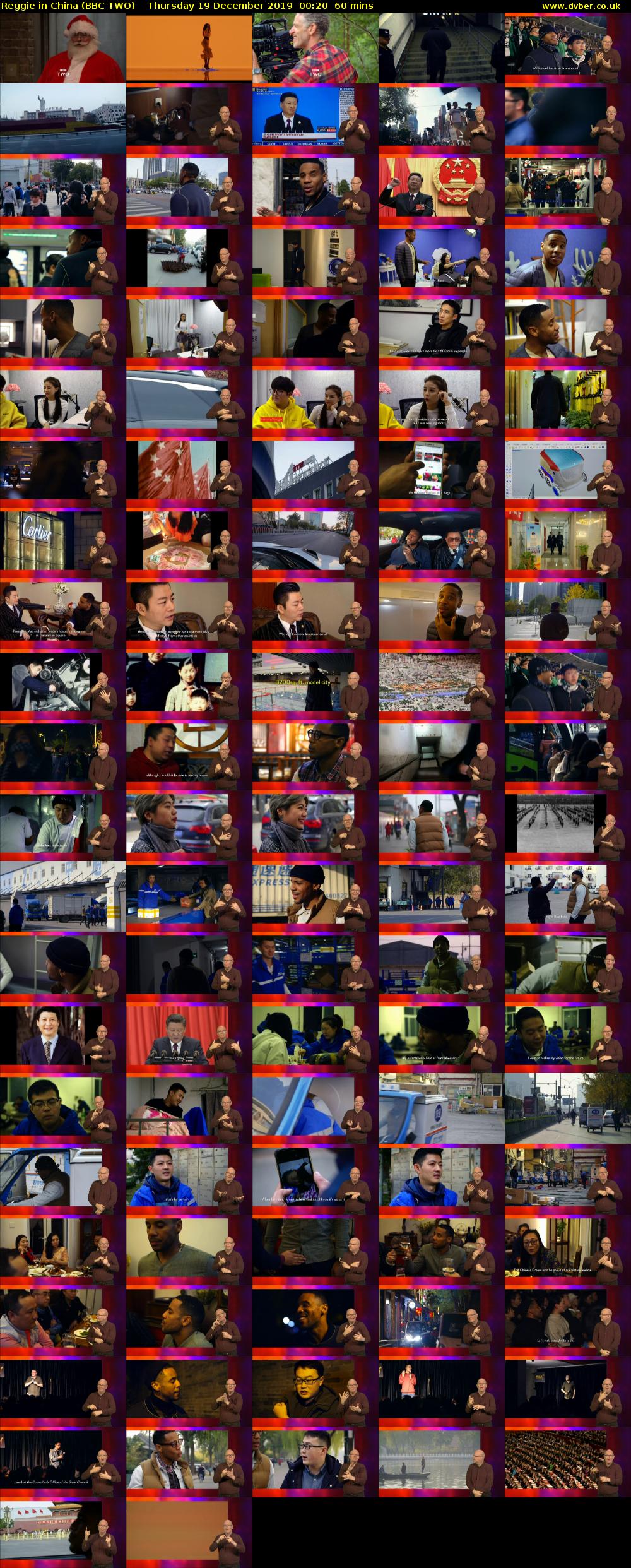 Reggie in China (BBC TWO) Thursday 19 December 2019 00:20 - 01:20