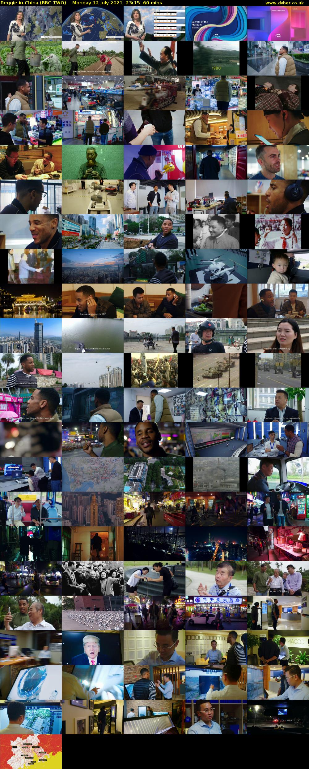 Reggie in China (BBC TWO) Monday 12 July 2021 23:15 - 00:15