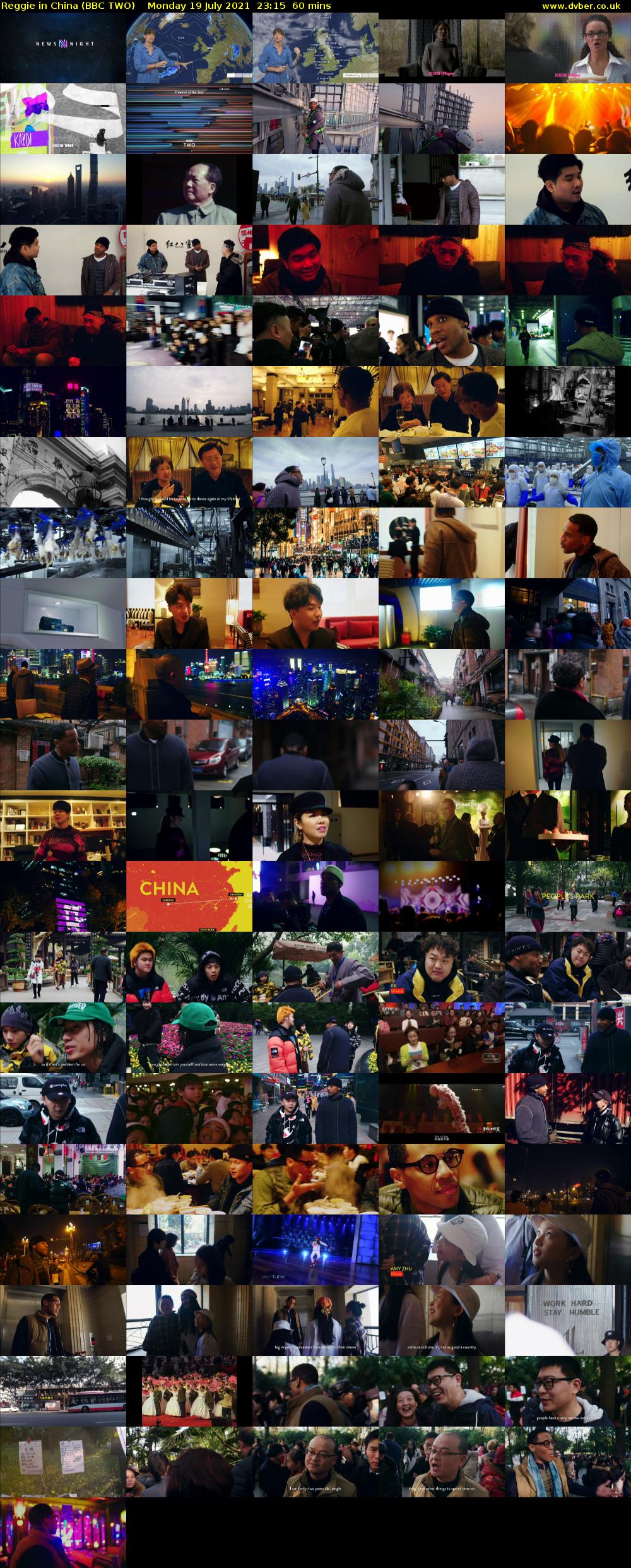 Reggie in China (BBC TWO) Monday 19 July 2021 23:15 - 00:15