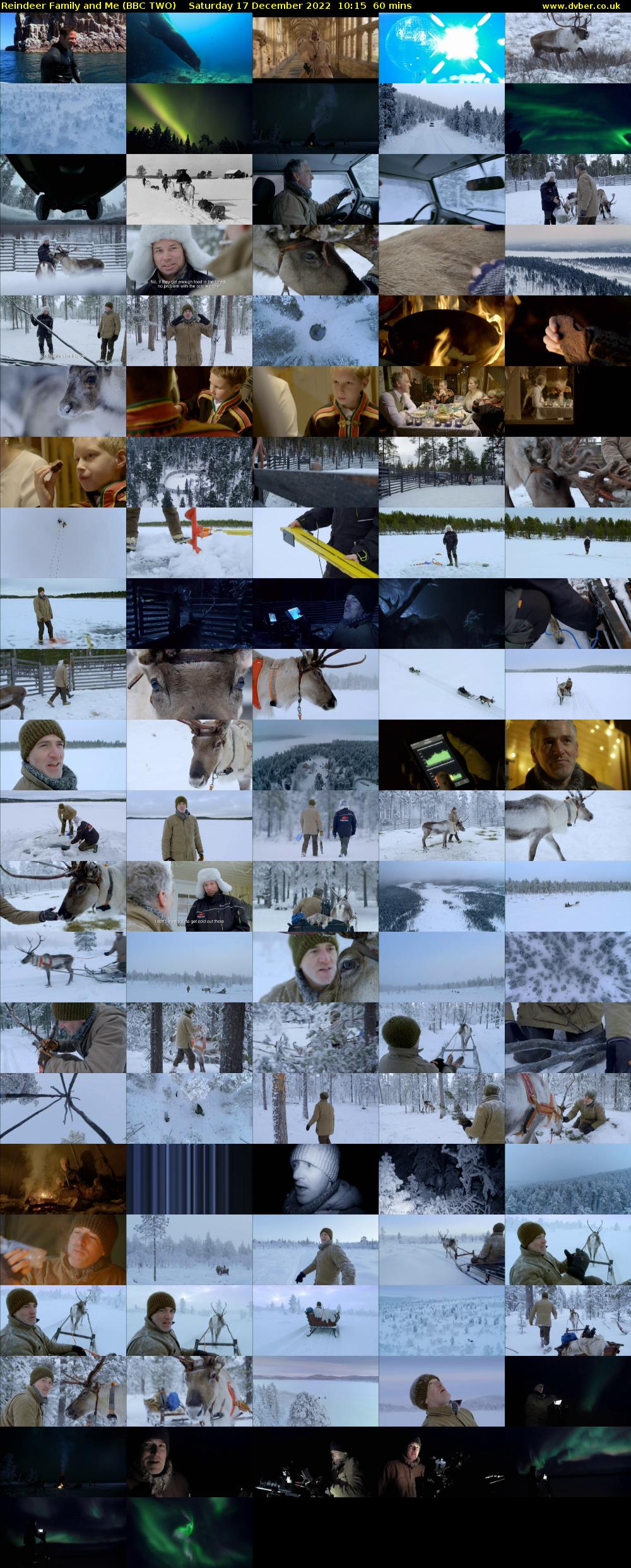 Reindeer Family and Me (BBC TWO) Saturday 17 December 2022 10:15 - 11:15
