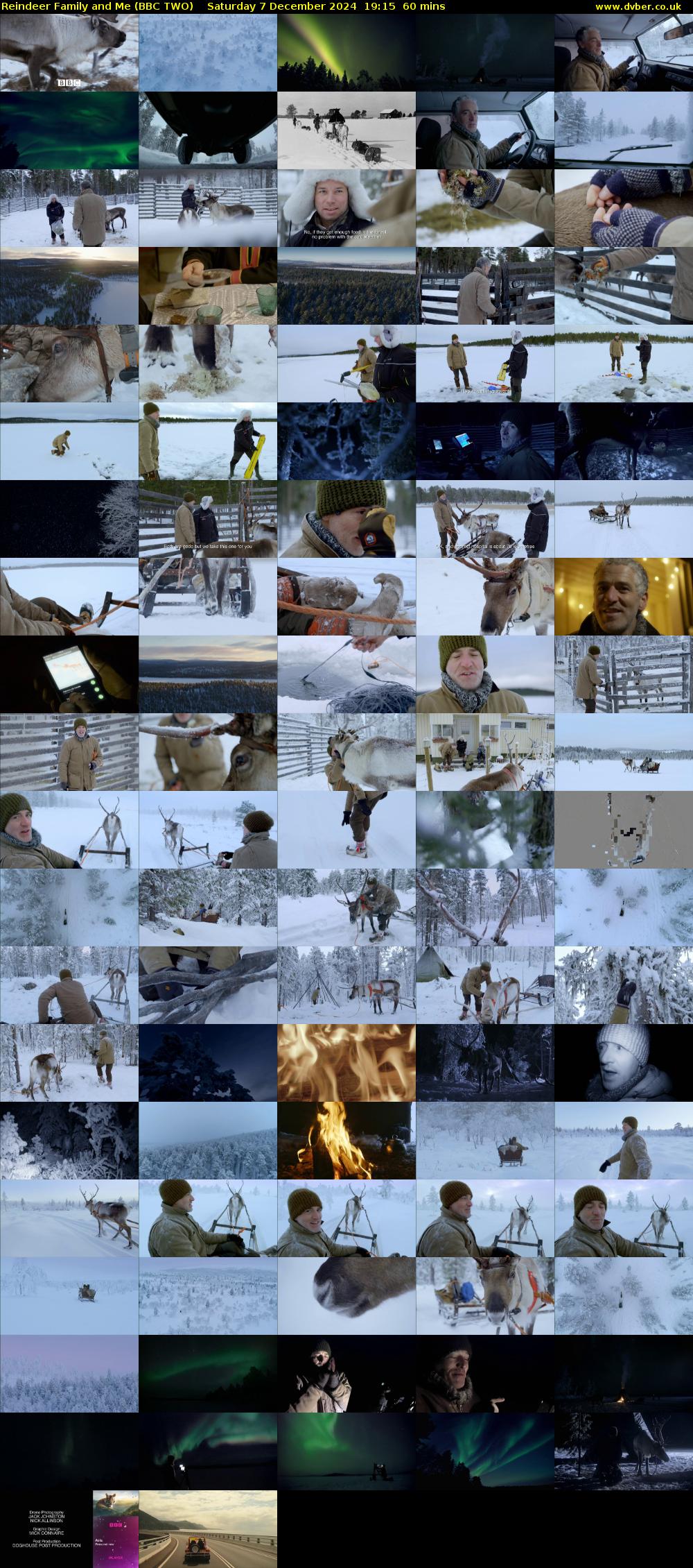 Reindeer Family and Me (BBC TWO) Saturday 7 December 2024 19:15 - 20:15
