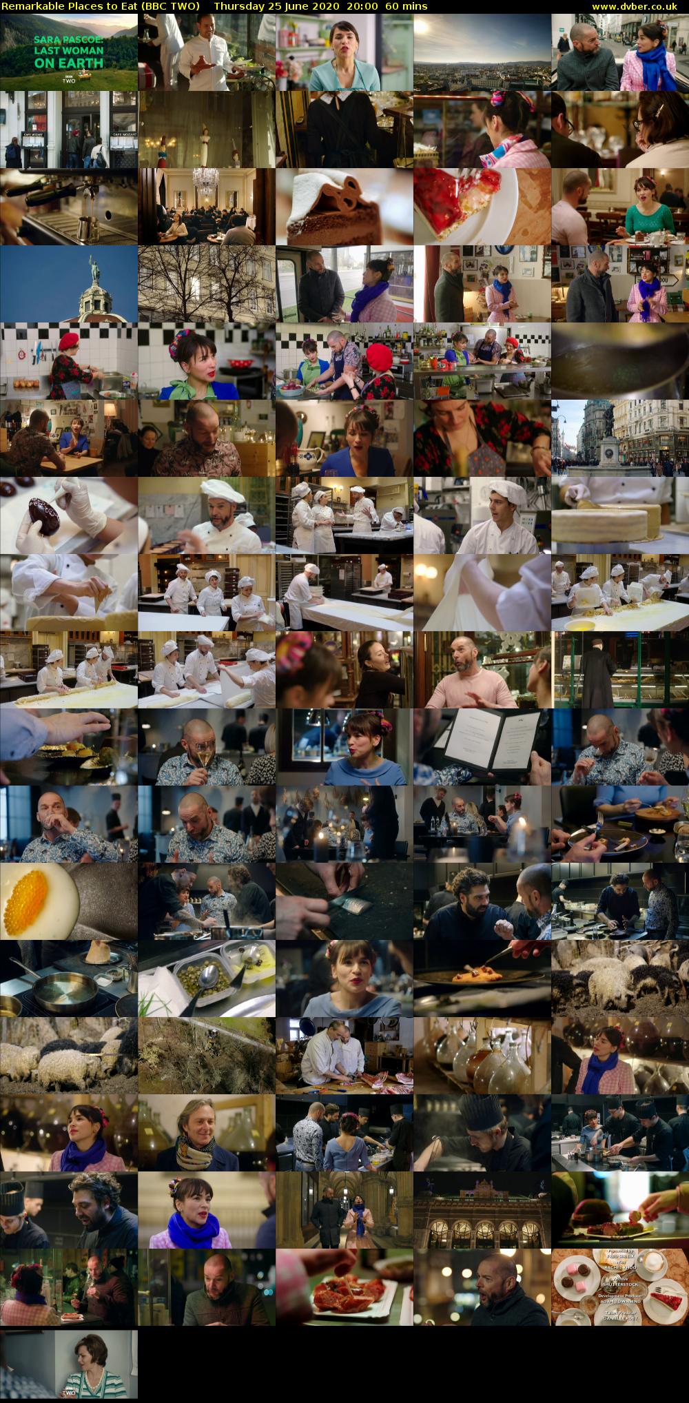Remarkable Places to Eat (BBC TWO) Thursday 25 June 2020 20:00 - 21:00