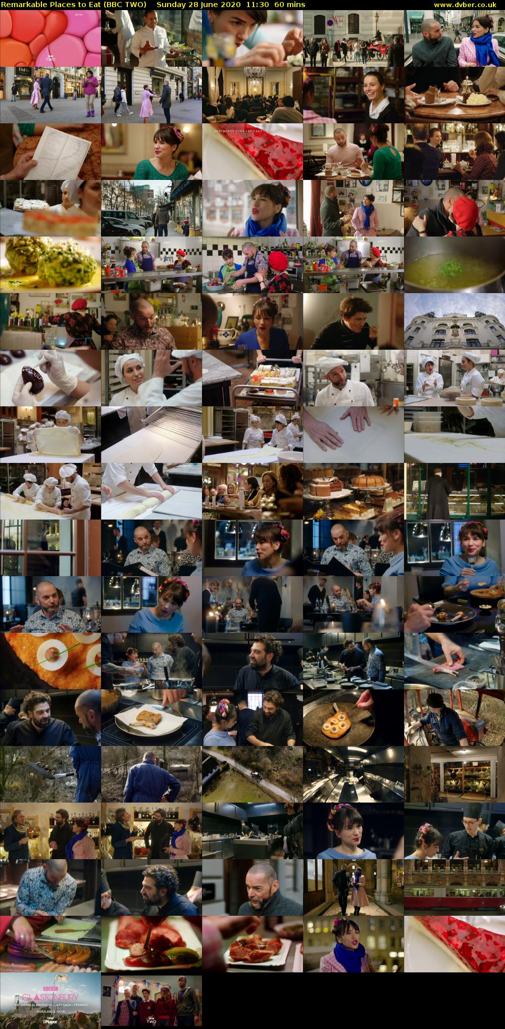 Remarkable Places to Eat (BBC TWO) Sunday 28 June 2020 11:30 - 12:30