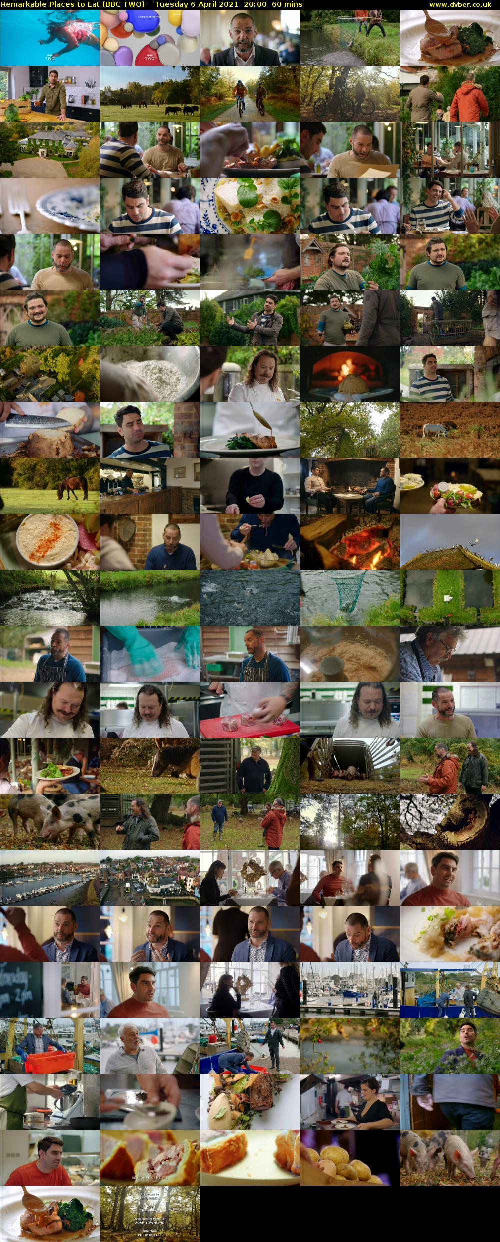 Remarkable Places to Eat (BBC TWO) Tuesday 6 April 2021 20:00 - 21:00