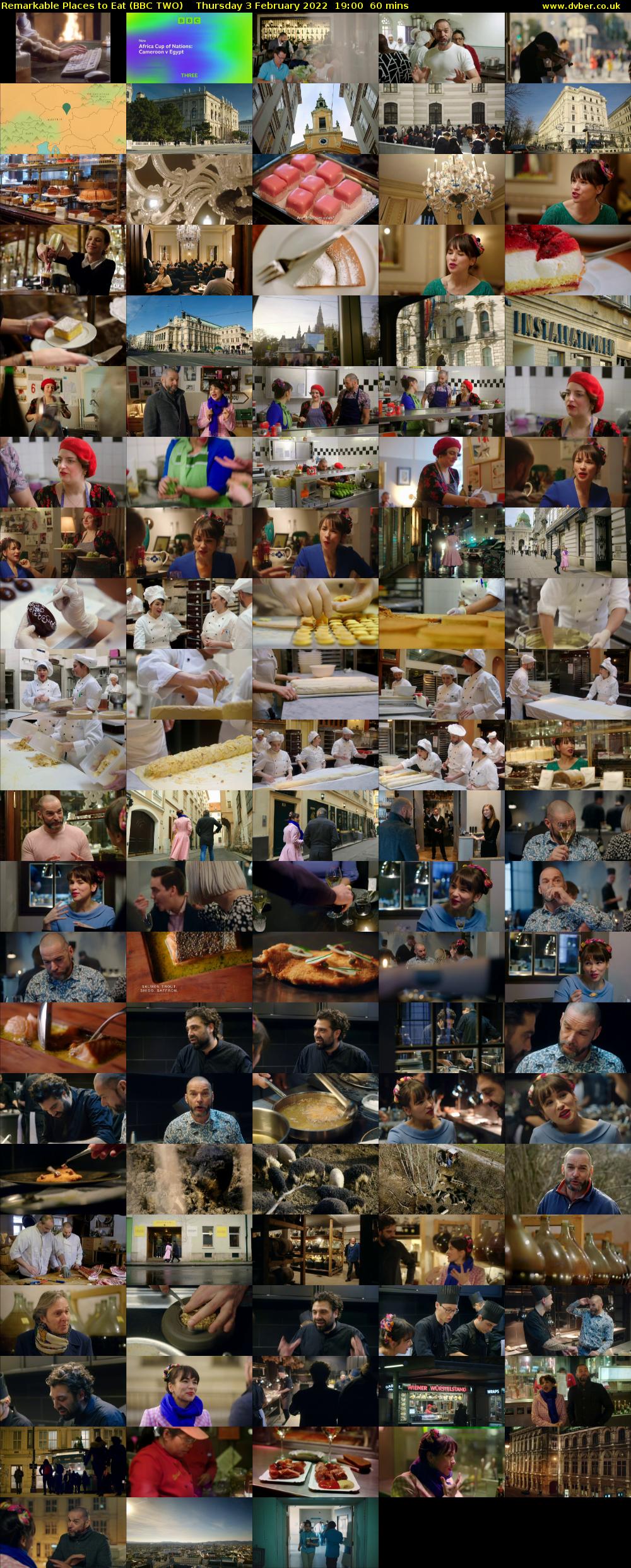Remarkable Places to Eat (BBC TWO) Thursday 3 February 2022 19:00 - 20:00