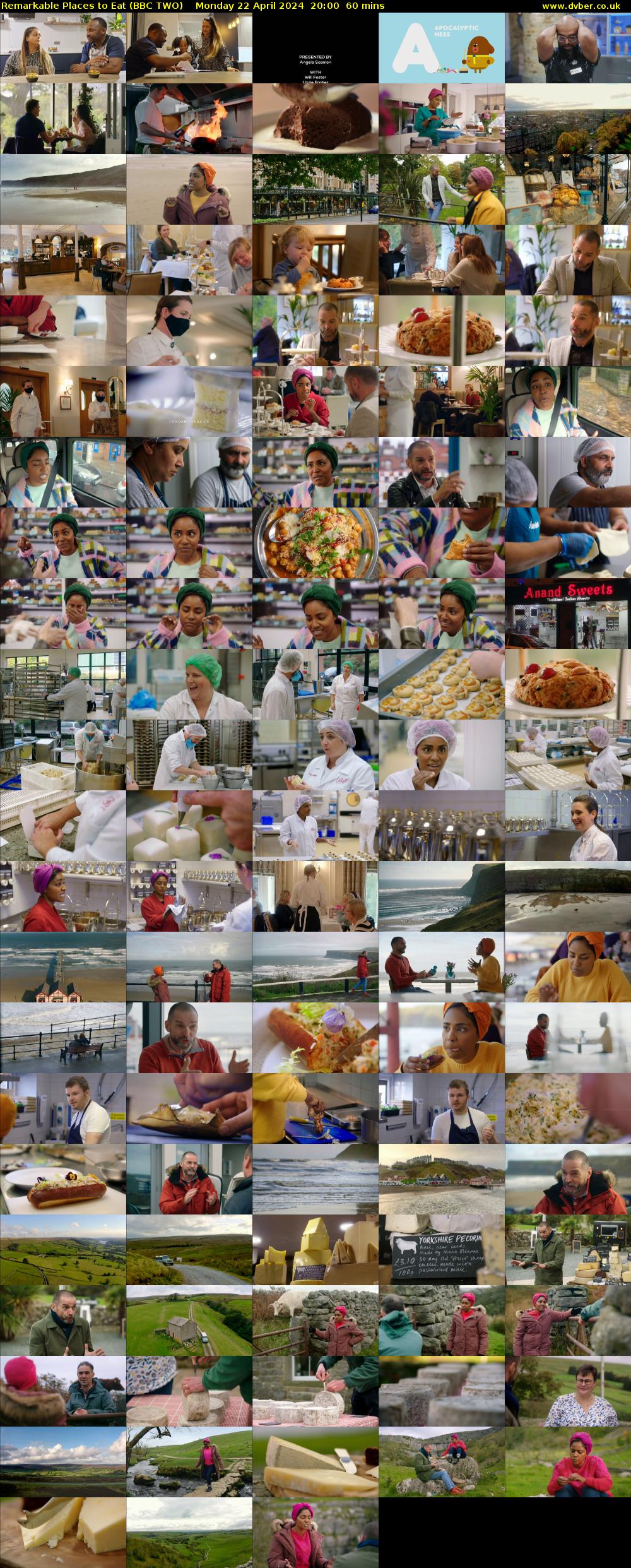 Remarkable Places to Eat (BBC TWO) Monday 22 April 2024 20:00 - 21:00