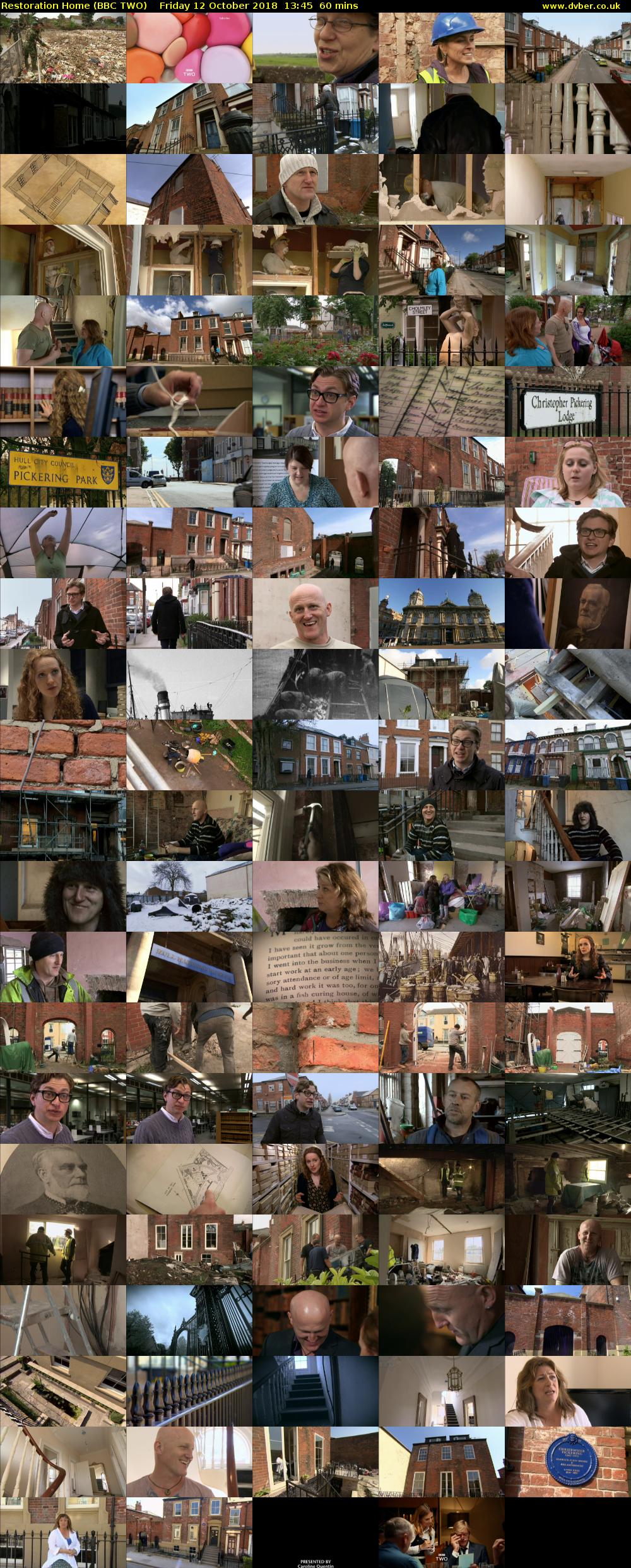Restoration Home (BBC TWO) Friday 12 October 2018 13:45 - 14:45