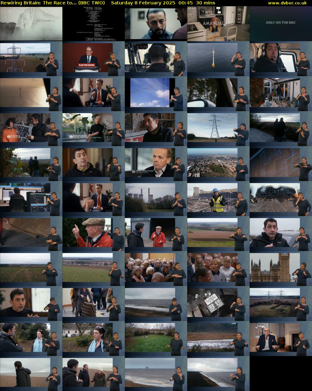 Rewiring Britain: The Race to... (BBC TWO) Saturday 8 February 2025 00:45 - 01:15