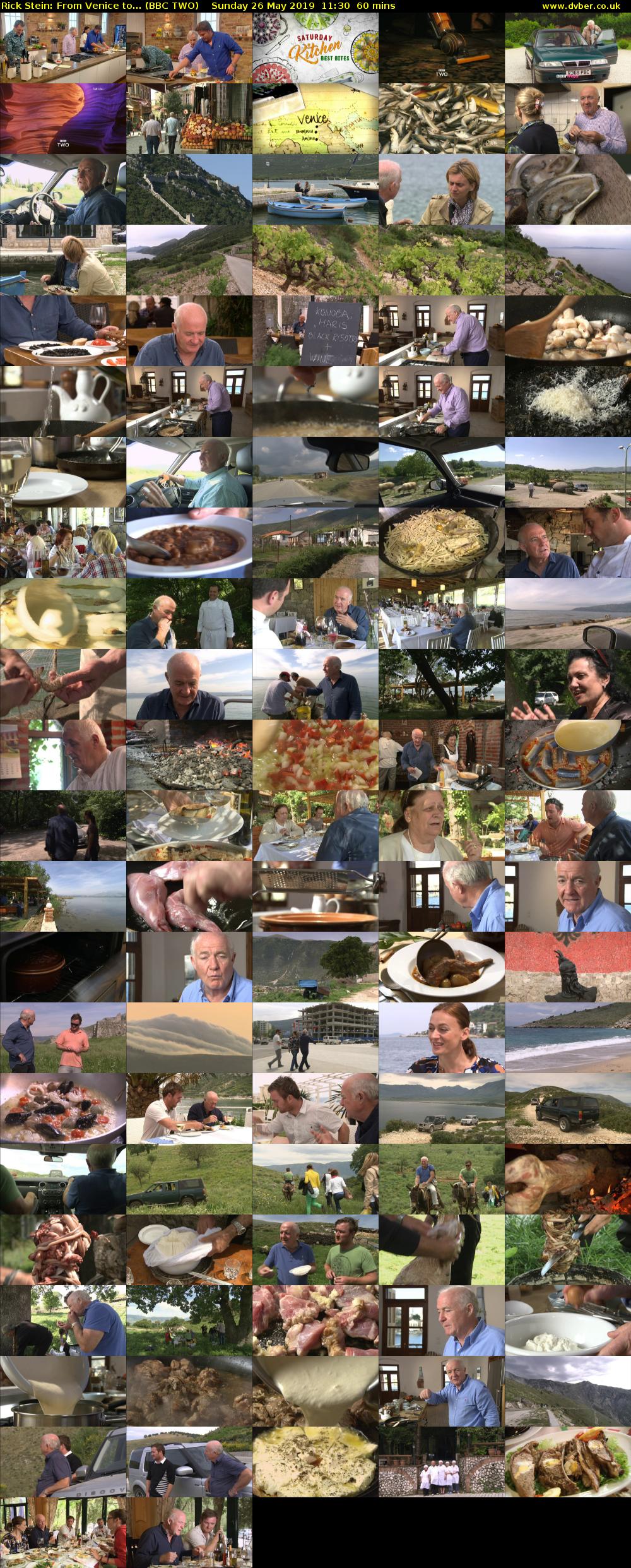 Rick Stein: From Venice to... (BBC TWO) Sunday 26 May 2019 11:30 - 12:30
