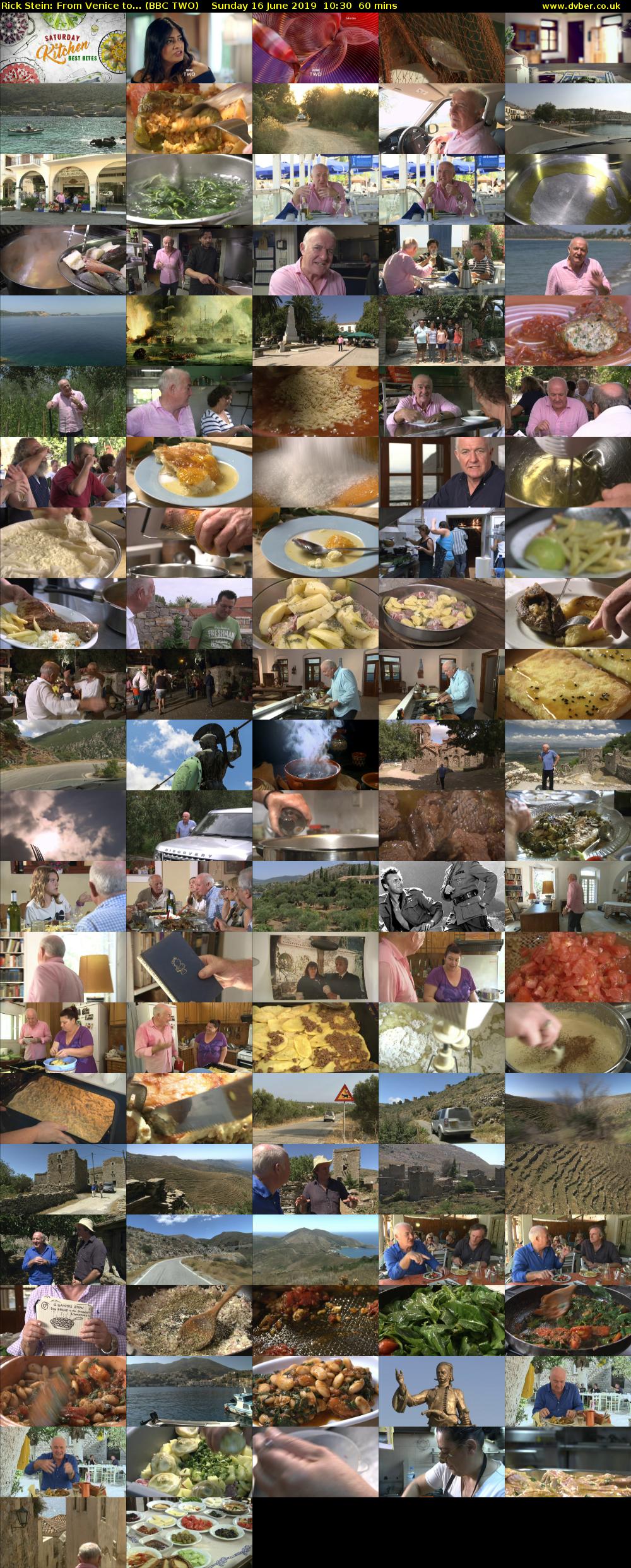 Rick Stein: From Venice to... (BBC TWO) Sunday 16 June 2019 10:30 - 11:30
