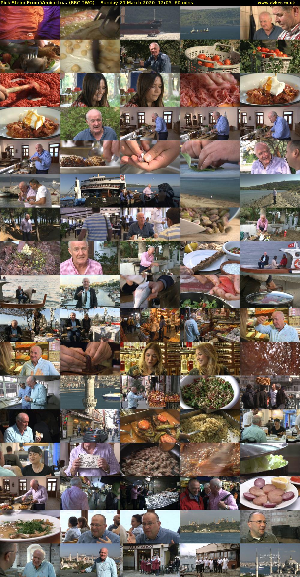 Rick Stein: From Venice to... (BBC TWO) Sunday 29 March 2020 12:05 - 13:05