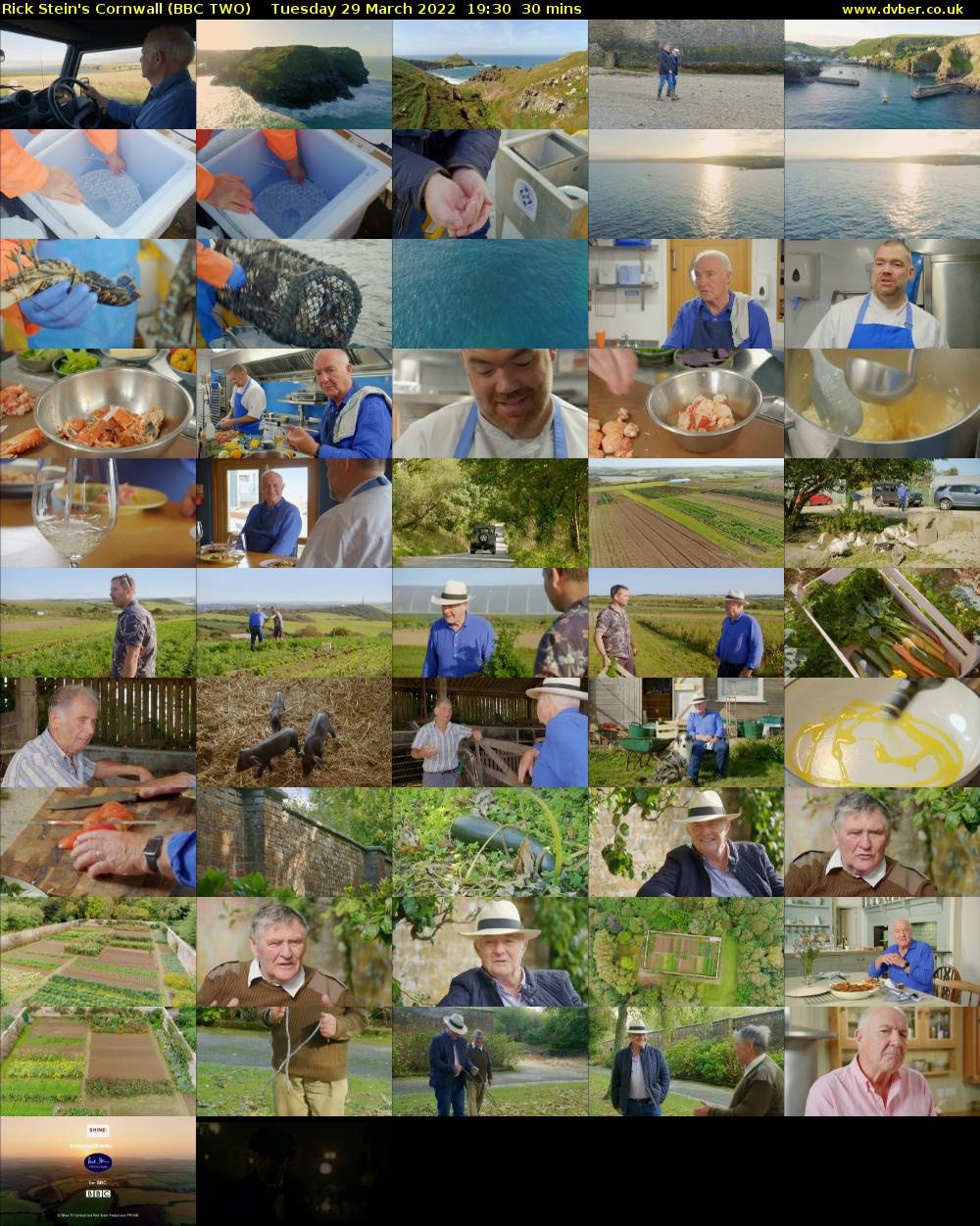 Rick Stein's Cornwall (BBC TWO) Tuesday 29 March 2022 19:30 - 20:00