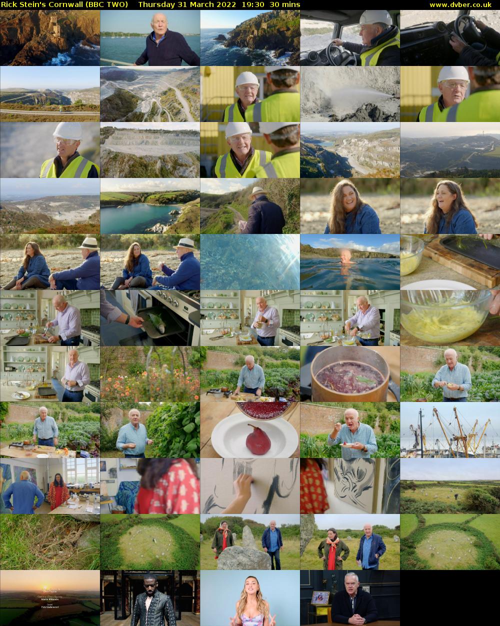 Rick Stein's Cornwall (BBC TWO) Thursday 31 March 2022 19:30 - 20:00