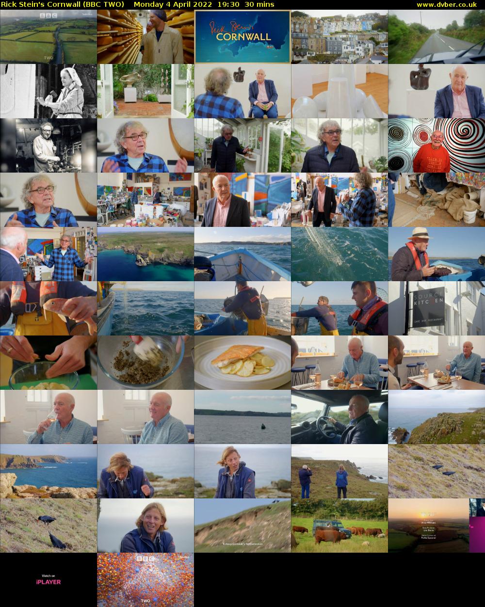 Rick Stein's Cornwall (BBC TWO) Monday 4 April 2022 19:30 - 20:00