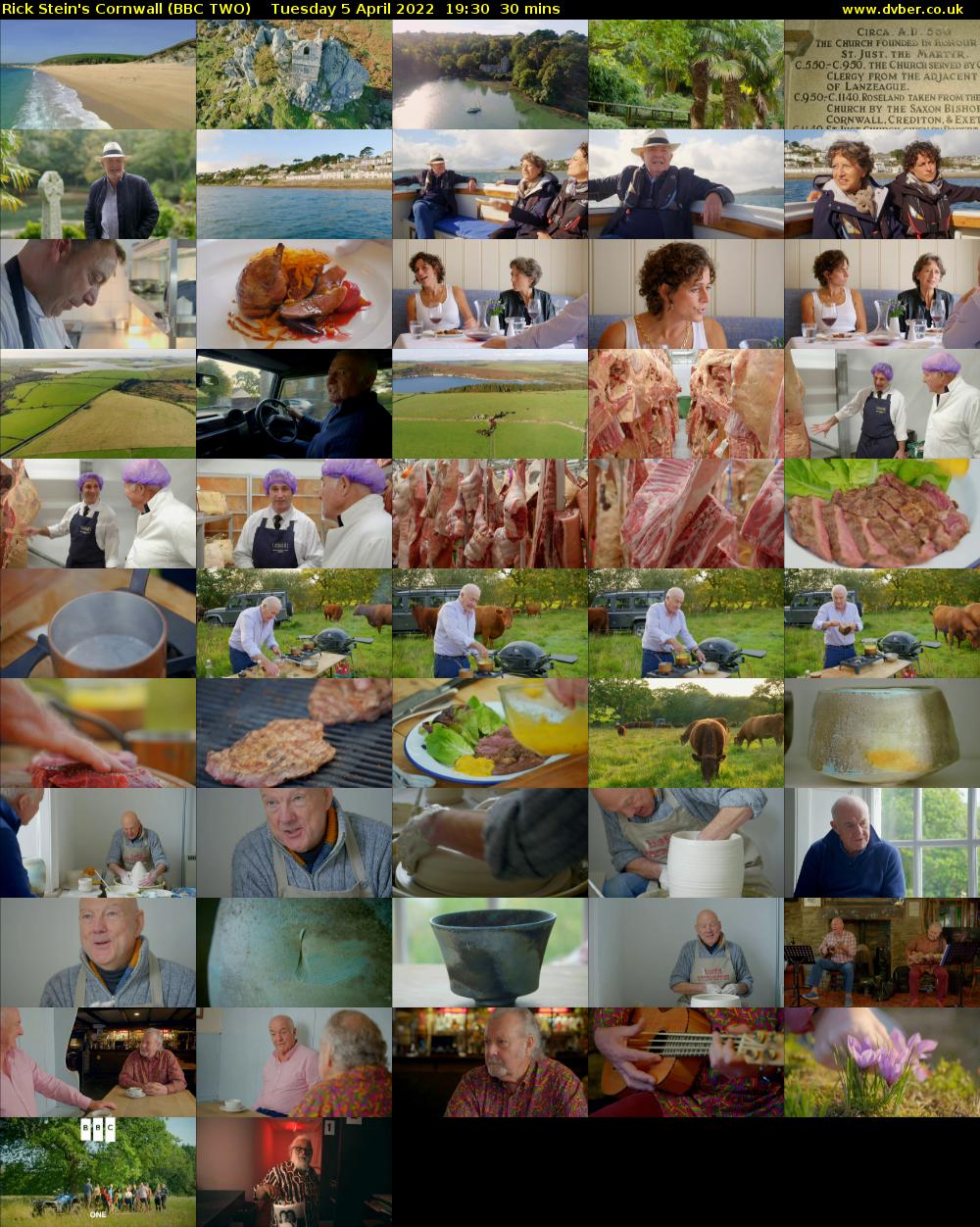 Rick Stein's Cornwall (BBC TWO) Tuesday 5 April 2022 19:30 - 20:00