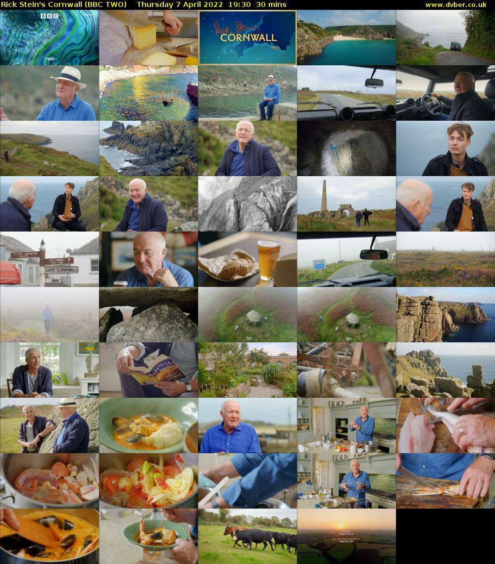Rick Stein's Cornwall (BBC TWO) Thursday 7 April 2022 19:30 - 20:00