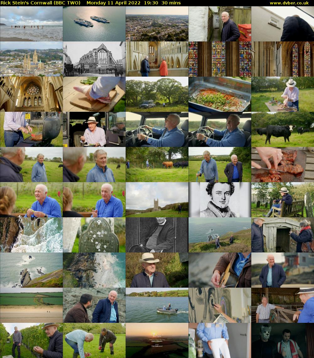 Rick Stein's Cornwall (BBC TWO) Monday 11 April 2022 19:30 - 20:00