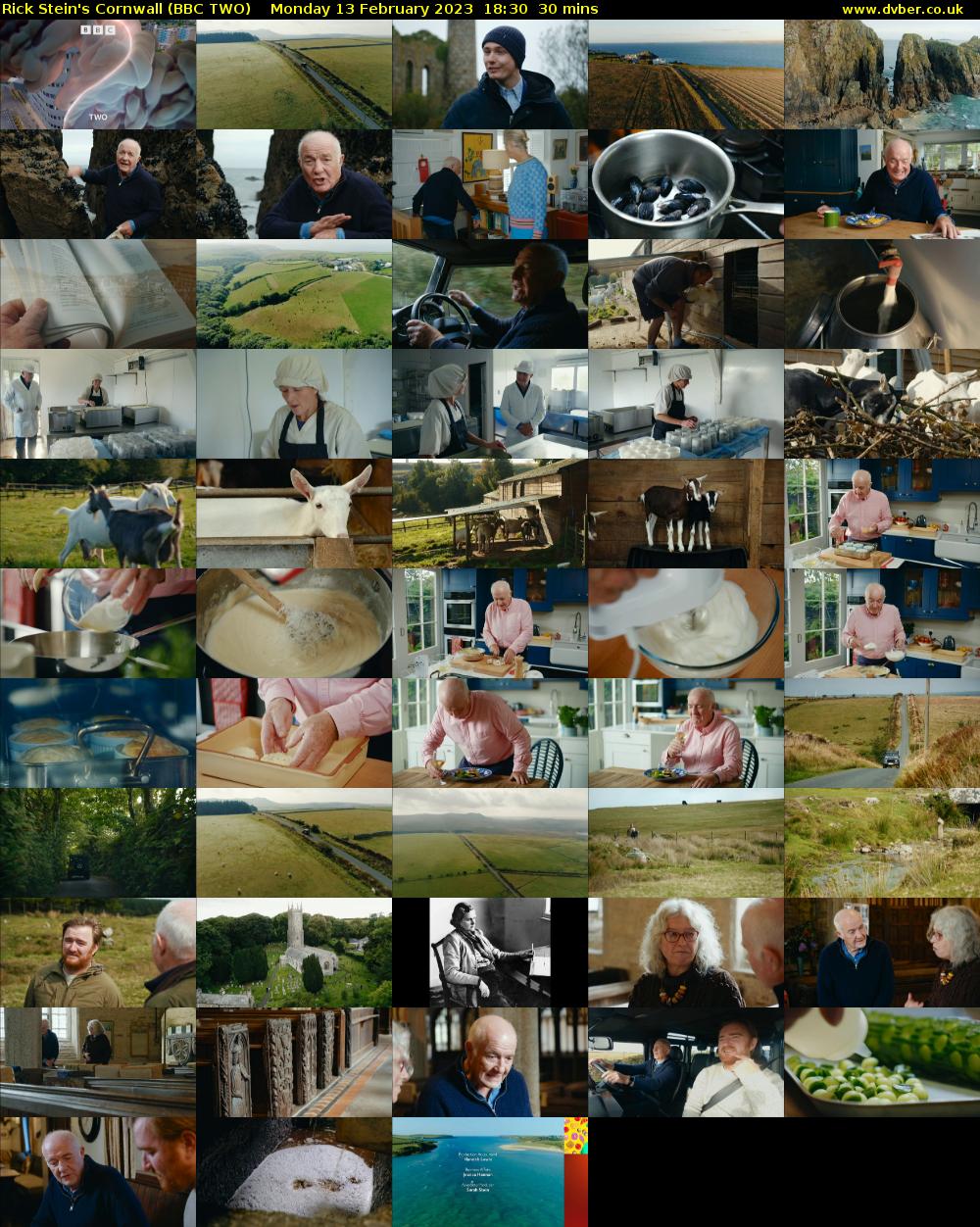 Rick Stein's Cornwall (BBC TWO) Monday 13 February 2023 18:30 - 19:00