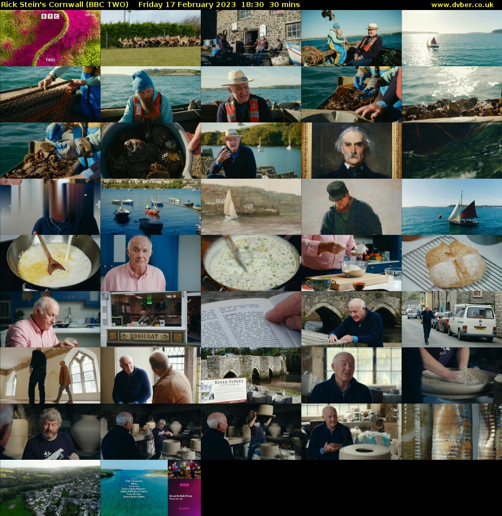 Rick Stein's Cornwall (BBC TWO) Friday 17 February 2023 18:30 - 19:00