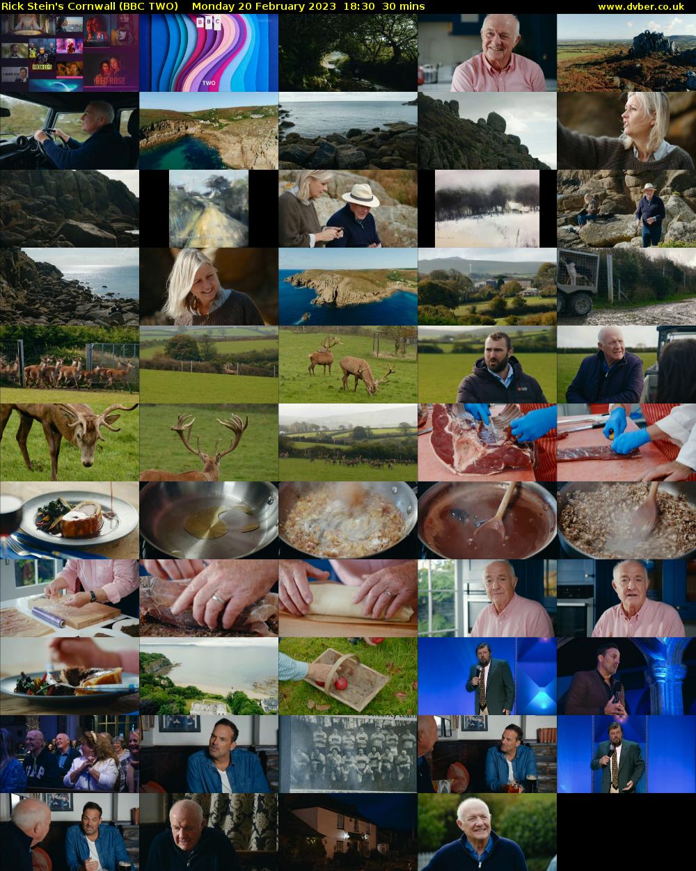 Rick Stein's Cornwall (BBC TWO) Monday 20 February 2023 18:30 - 19:00