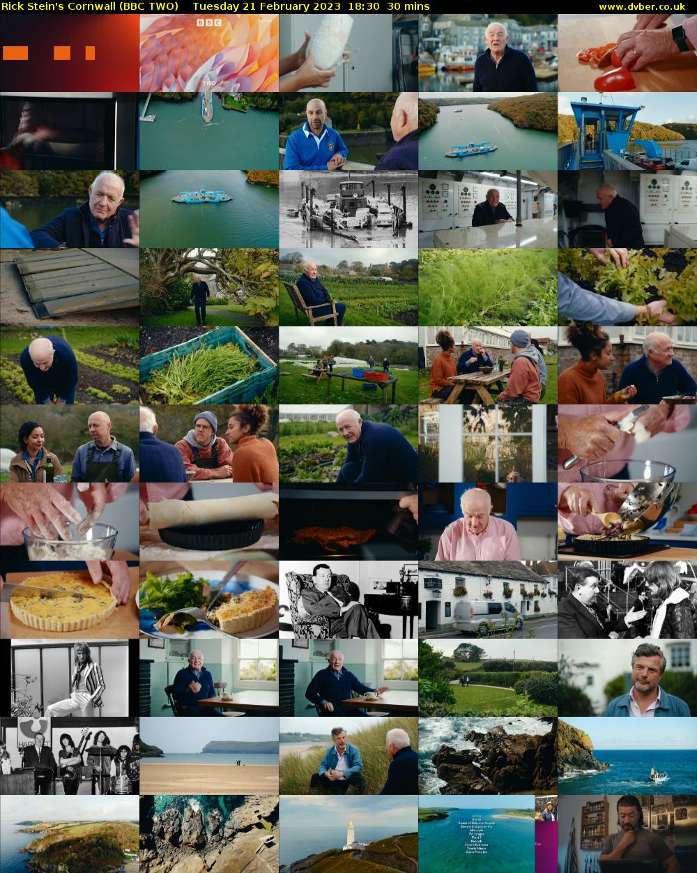 Rick Stein's Cornwall (BBC TWO) Tuesday 21 February 2023 18:30 - 19:00