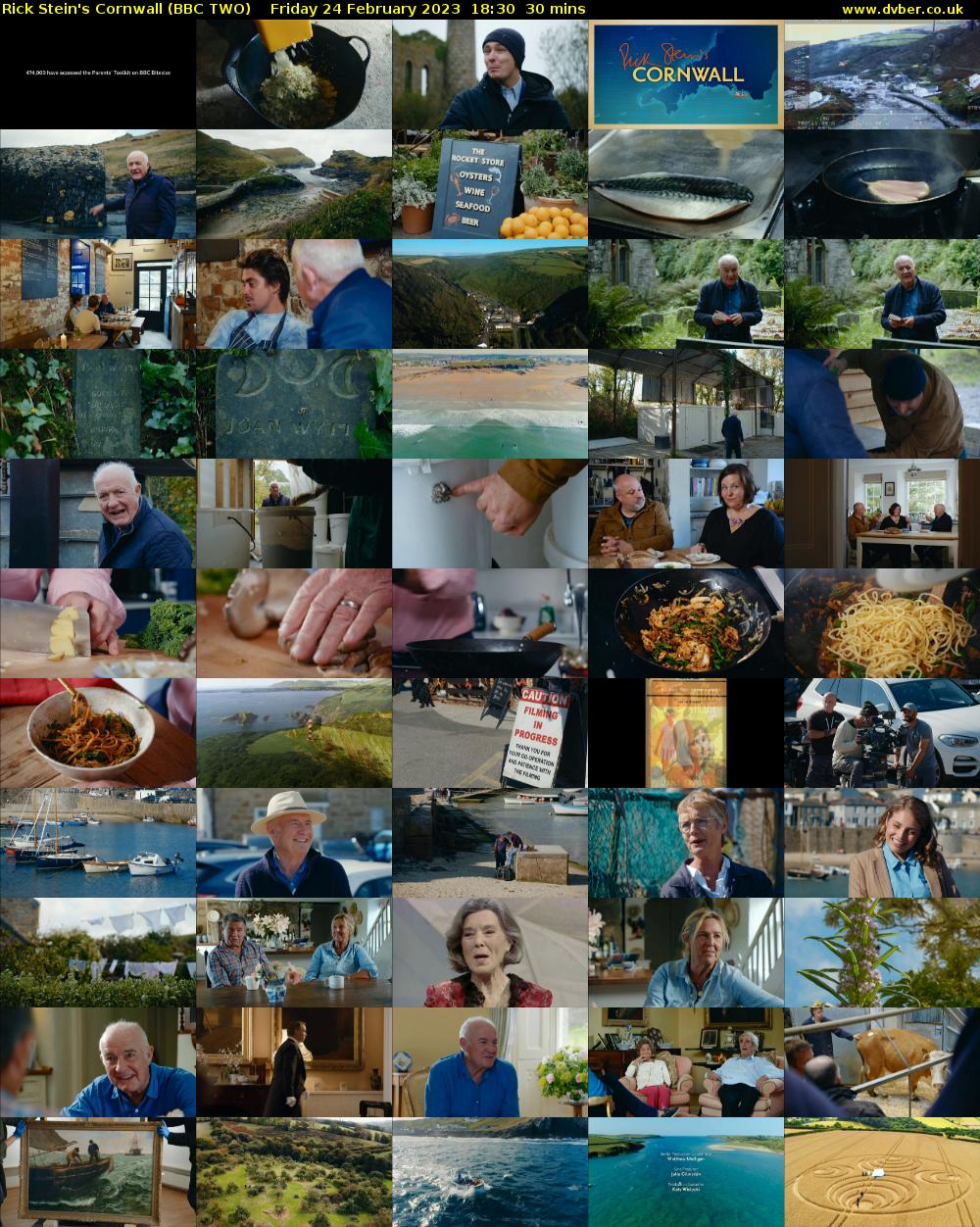 Rick Stein's Cornwall (BBC TWO) Friday 24 February 2023 18:30 - 19:00