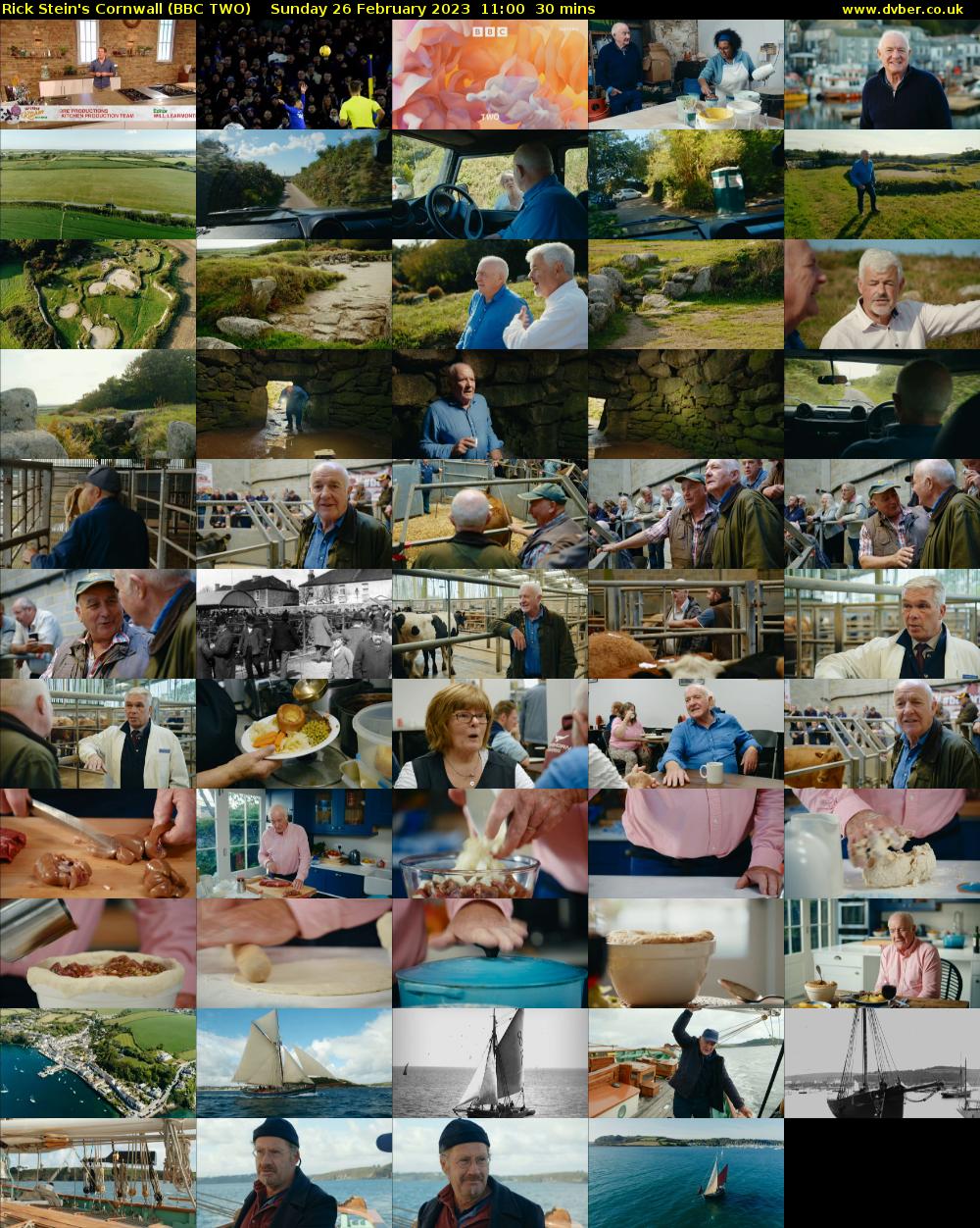 Rick Stein's Cornwall (BBC TWO) Sunday 26 February 2023 11:00 - 11:30