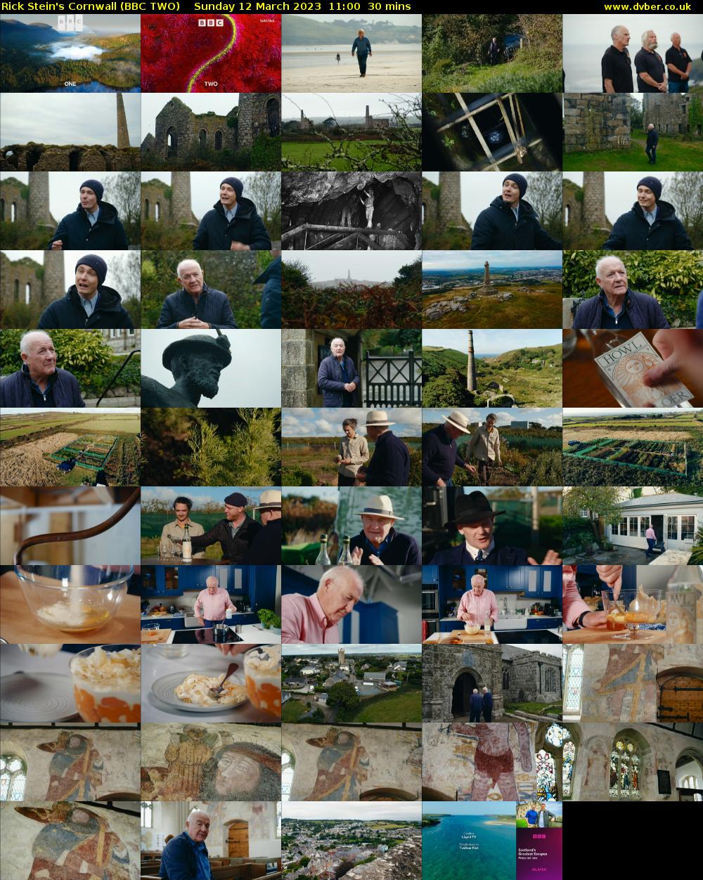 Rick Stein's Cornwall (BBC TWO) Sunday 12 March 2023 11:00 - 11:30