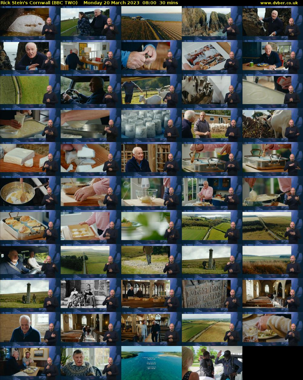 Rick Stein's Cornwall (BBC TWO) Monday 20 March 2023 08:00 - 08:30