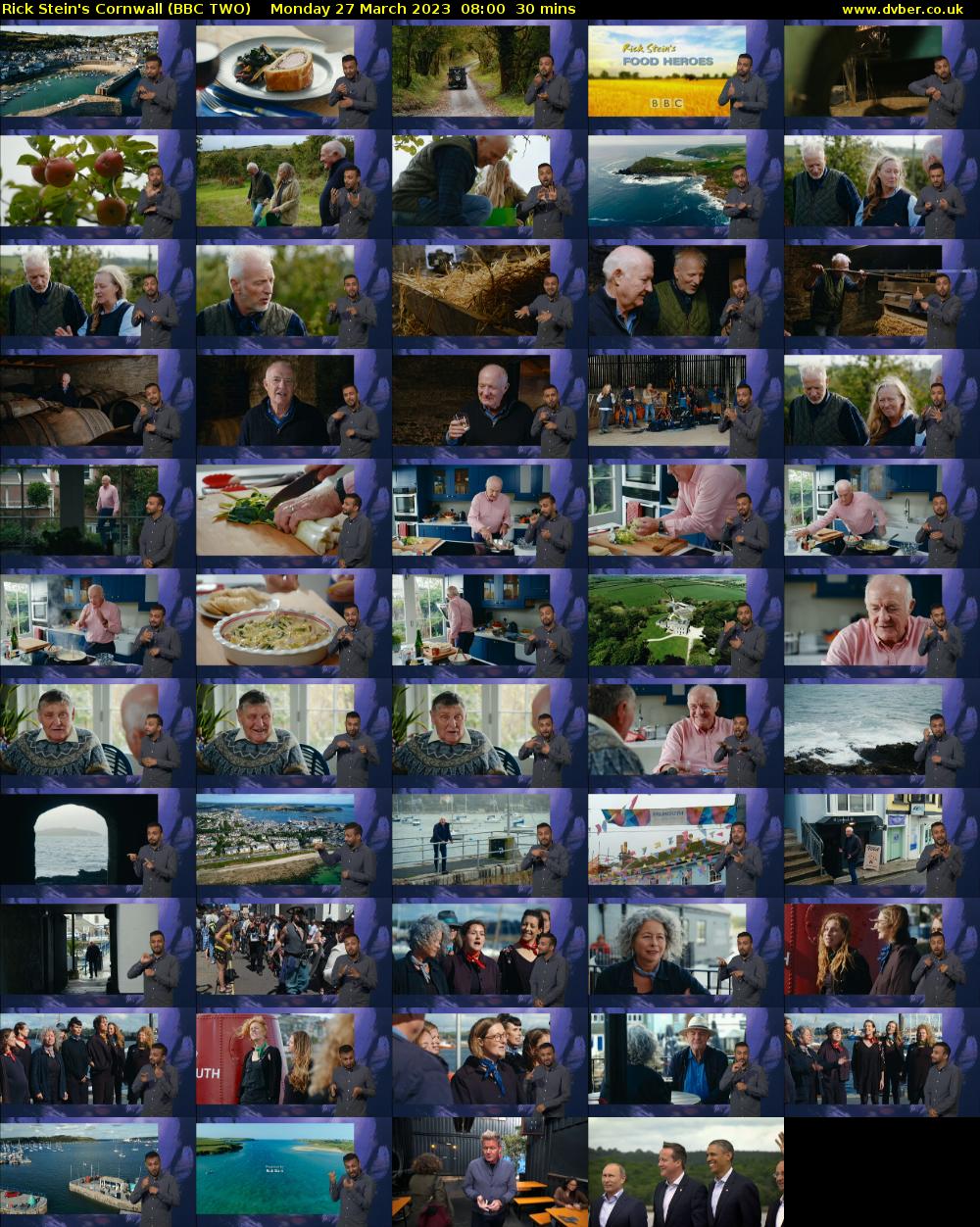 Rick Stein's Cornwall (BBC TWO) Monday 27 March 2023 08:00 - 08:30