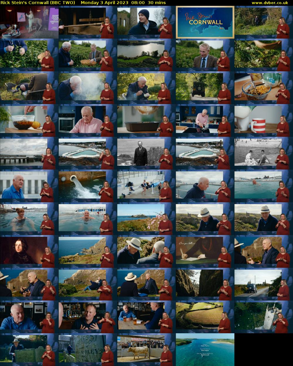 Rick Stein's Cornwall (BBC TWO) Monday 3 April 2023 08:00 - 08:30