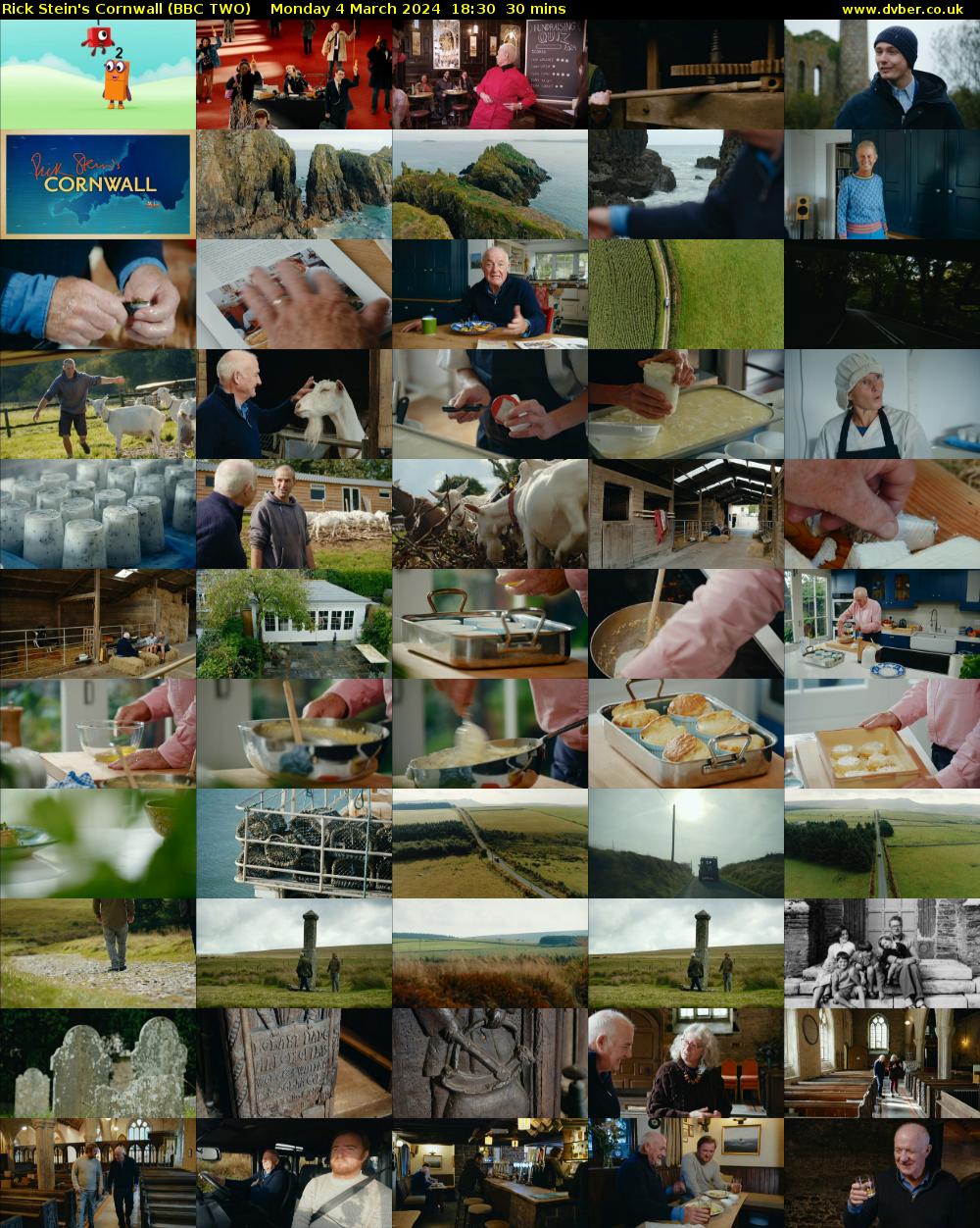 Rick Stein's Cornwall (BBC TWO) Monday 4 March 2024 18:30 - 19:00