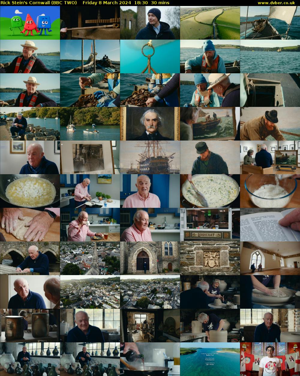 Rick Stein's Cornwall (BBC TWO) Friday 8 March 2024 18:30 - 19:00