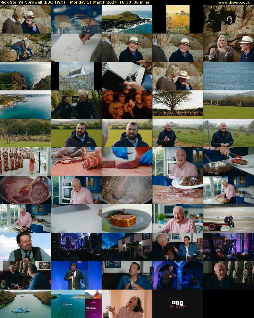 Rick Stein's Cornwall (BBC TWO) Monday 11 March 2024 18:30 - 19:00