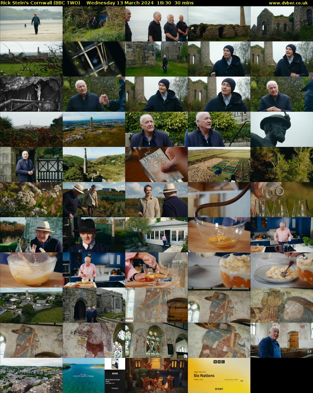 Rick Stein's Cornwall (BBC TWO) Wednesday 13 March 2024 18:30 - 19:00