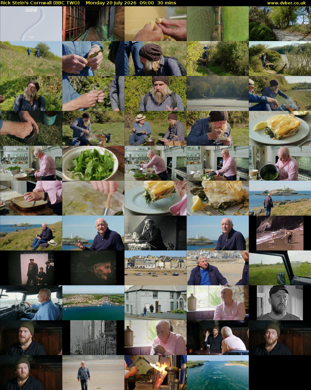 Rick Stein's Cornwall (BBC TWO) Monday 20 July 2026 09:00 - 09:30