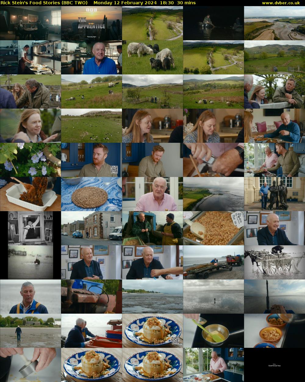 Rick Stein's Food Stories (BBC TWO) Monday 12 February 2024 18:30 - 19:00
