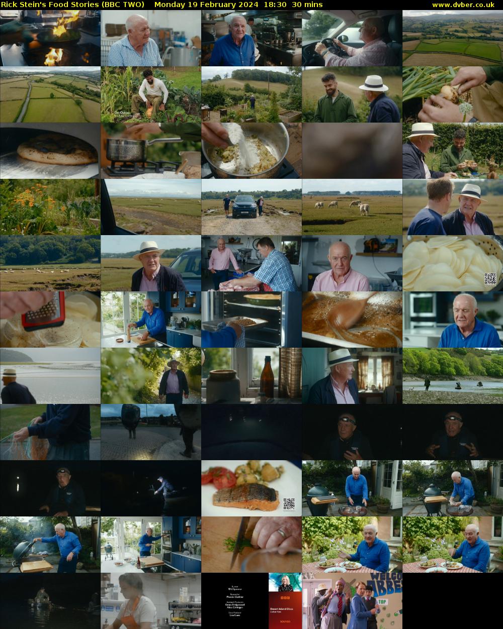 Rick Stein's Food Stories (BBC TWO) Monday 19 February 2024 18:30 - 19:00