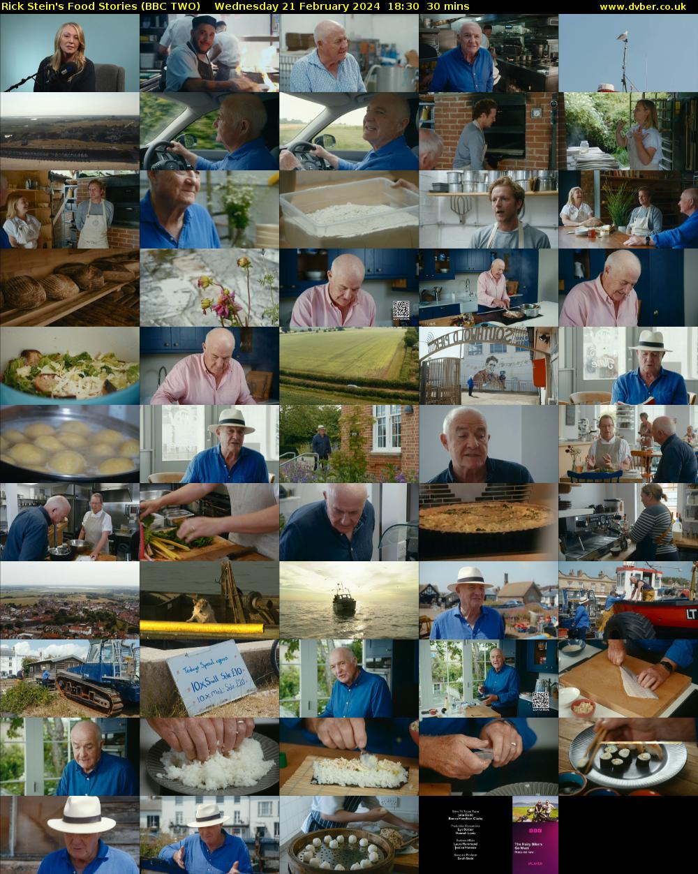 Rick Stein's Food Stories (BBC TWO) Wednesday 21 February 2024 18:30 - 19:00