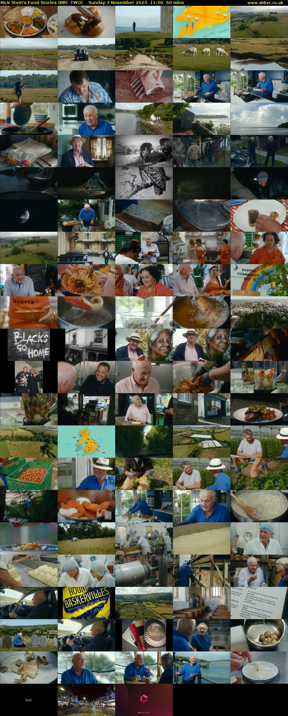 Rick Stein's Food Stories (BBC TWO) Sunday 3 November 2024 11:00 - 12:00