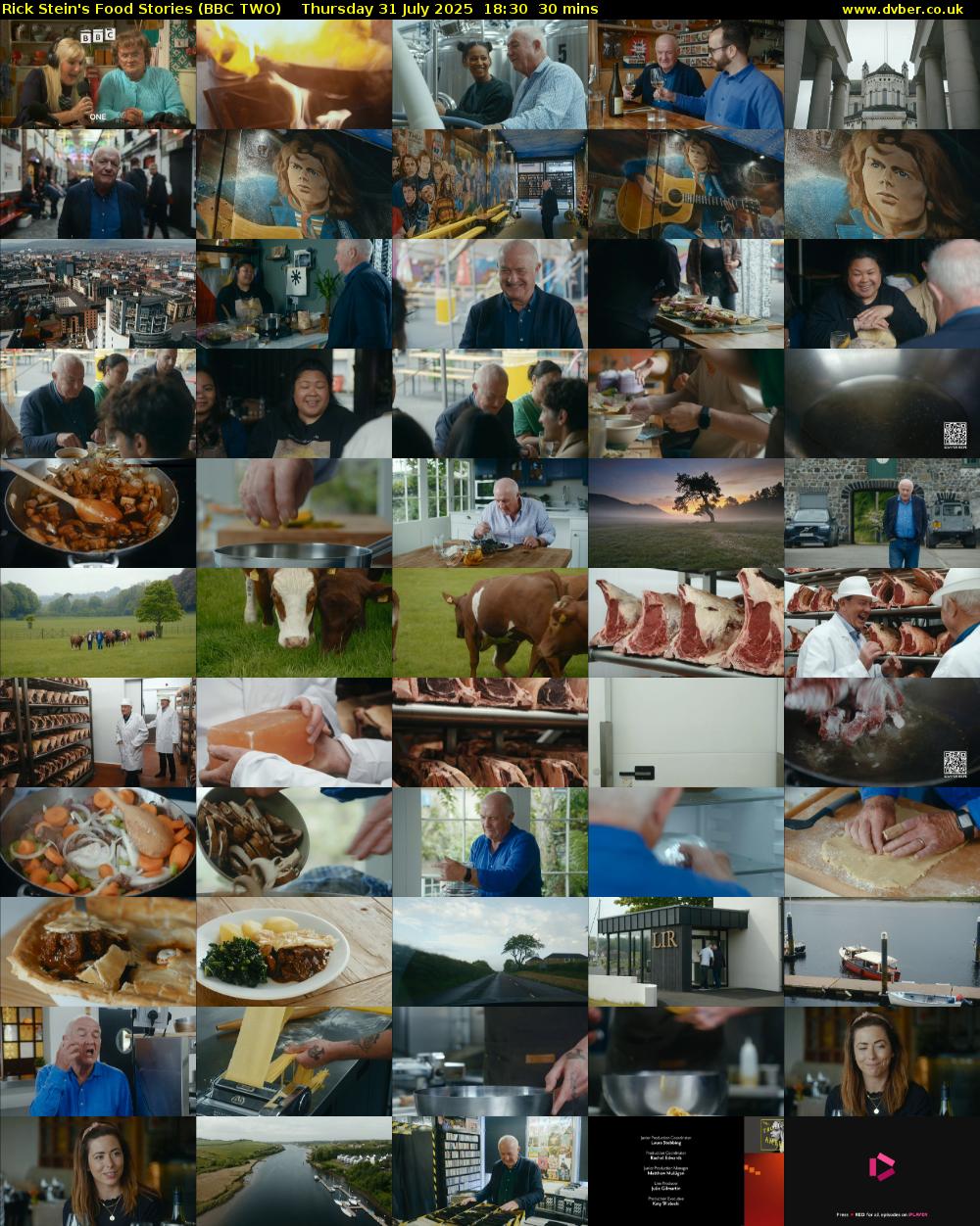 Rick Stein's Food Stories (BBC TWO) Thursday 31 July 2025 18:30 - 19:00