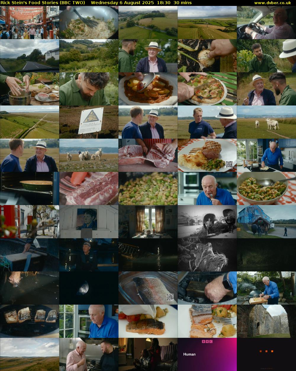 Rick Stein's Food Stories (BBC TWO) Wednesday 6 August 2025 18:30 - 19:00