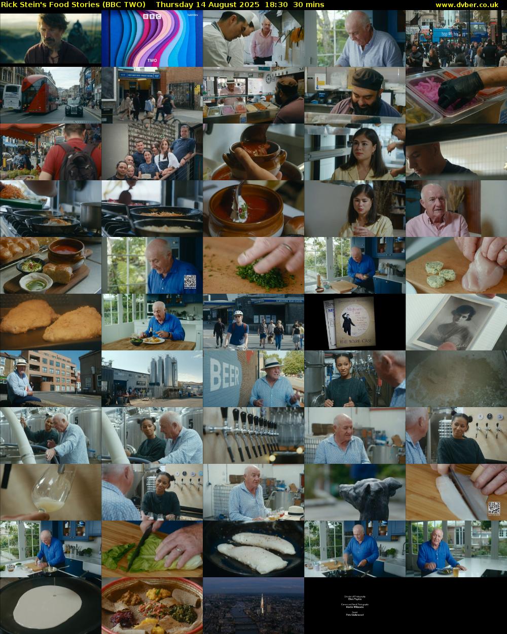 Rick Stein's Food Stories (BBC TWO) Thursday 14 August 2025 18:30 - 19:00