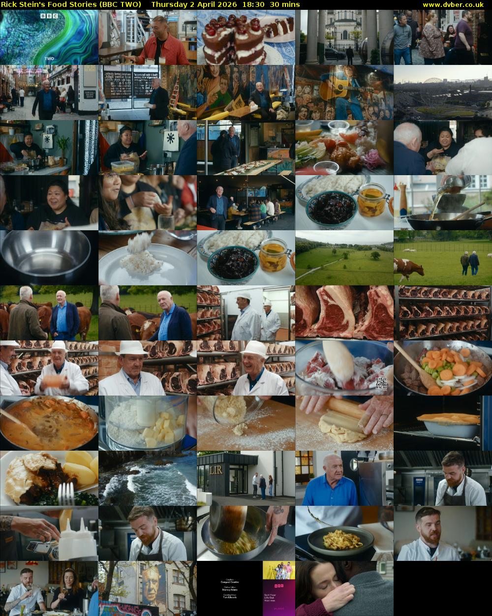 Rick Stein's Food Stories (BBC TWO) Thursday 2 April 2026 18:30 - 19:00